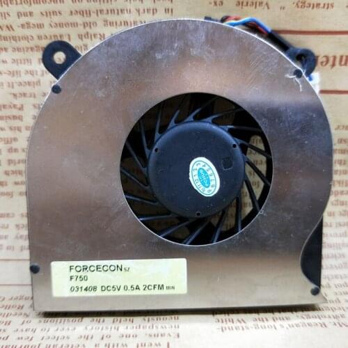 CPU Fan For Dell Latitude E6400 Precision M2400 UDQFRZH08CC Laptop Cooling Fan