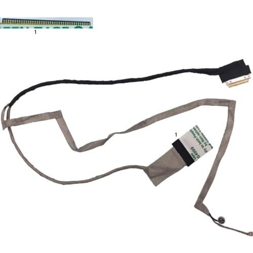 New LCD LED Video Flex Cable For ASUS K55 K55A K55V X55U X55A X55C X55VD A55 R500V P/N DD0XJ3LC000 DD0XJ3LC000