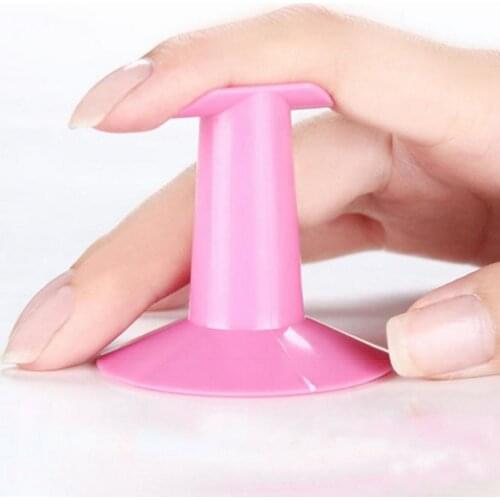 Manicure Finger Stand Portable Plastic DIY Nail Art Painting Support Rest Finger Holder Form Nail Art Tools
