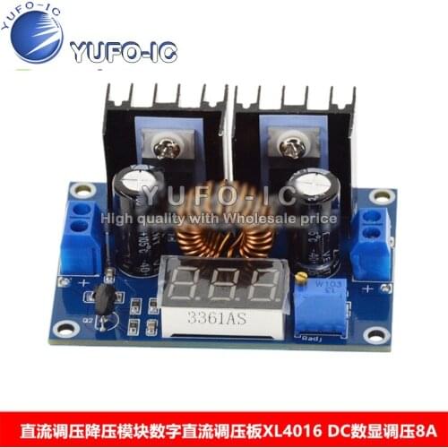 DC voltage regulator buck module digital DC voltage regulator XL4016 DC digital display voltage regulator 8A