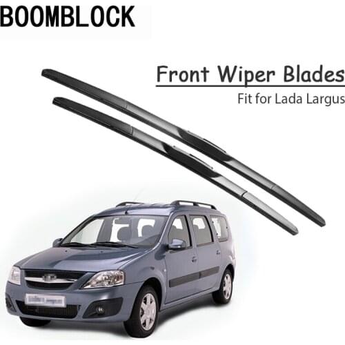 Car Windshield Rubber Front Wiper Blades Arm Kit For Lada Largus 2017 2016 2015 2014-2012 Windscreen Original Wiper Accessories