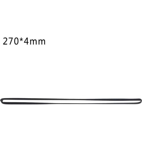 Replaced Turntable Belt Rubber Flat Drive Belt for Record Player Walkman DVD CD-ROM Repeater 4mm Wide