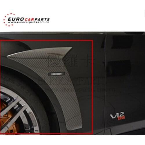 S class w222 carbon finber fender addon fit for s63 S65 reproduced B style carbon fiber fender vents for s63 S65 after 2014 year