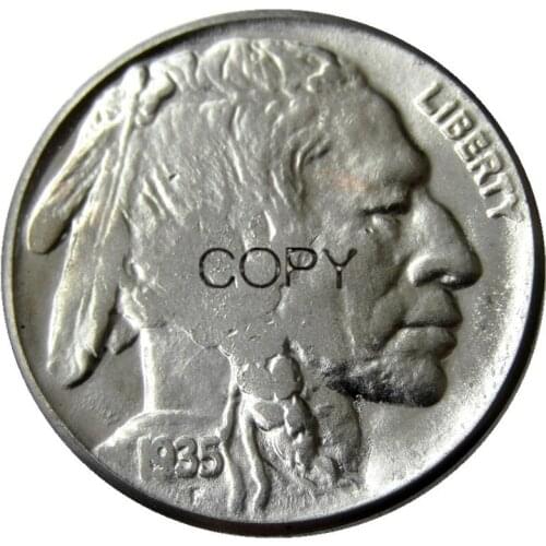 US 1935 P,D,S Buffalo Nickel Five Cents Copy Coins