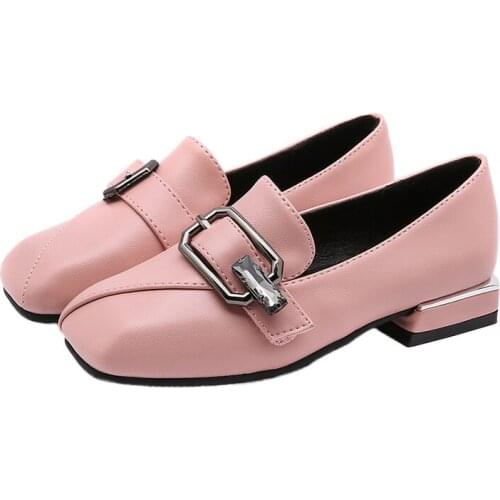 2020 Spring Girls Children Pu Leather Shoes Party Shoes For Kids Girl Toddler Child Dress Brand Tassel Bow Flats Wedding Shoes