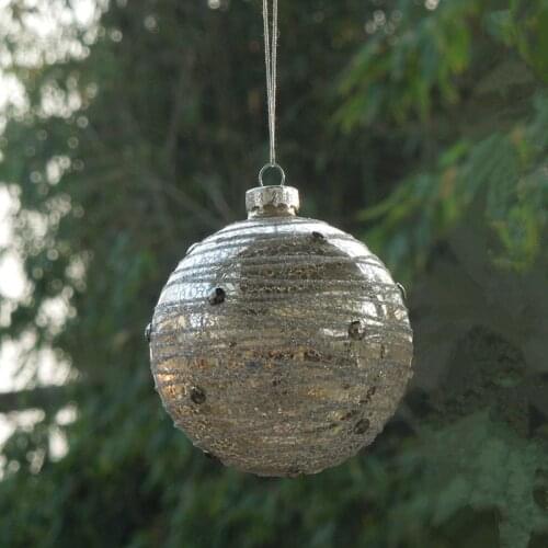 16pcs/pack Diameter=8cm Glass Globe Pendant School Window Wedding Decoration Christmas Tree Decorative Glass