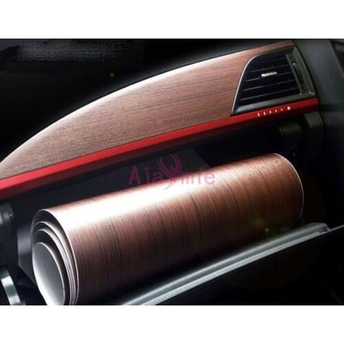 30cm*1m Car-Styling Interior Wood Color Car Sticker Film For Toyota Rav4 Camry Corolla Vios Yaris Vigo Innova Accessories