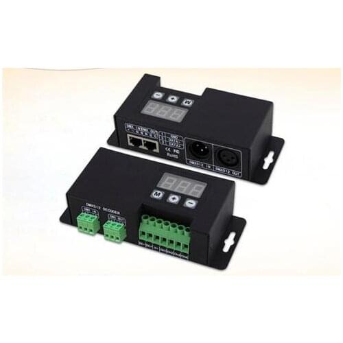 BC-854-700 constant current 4ch rgbw dmx decoder 700ma dc12v -48v