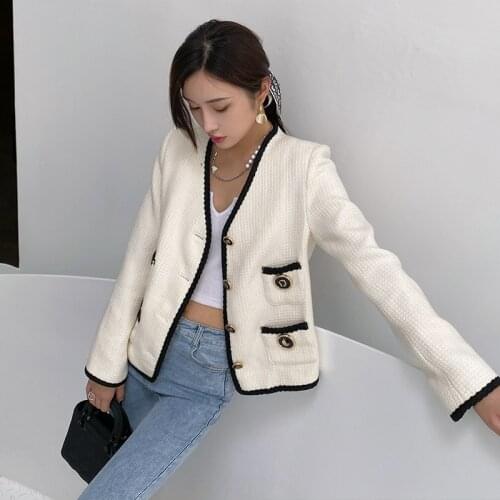 Женские твидовые пальто Bsexy China At AliExpress