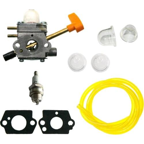 Carb Spark Plug Oil Hose Fit Homelite UT-09520 UT-09523 UT-09525 308054041