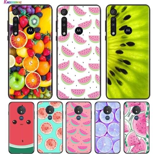 Summer Fruit Watermelon For Motorola G9 G8 G Stylus Power One Fusion Hyper Edge E7 E6 5G Plus Play Lite Phone Case