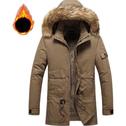 Мужские длинные парки CHON YUN China At AliExpress