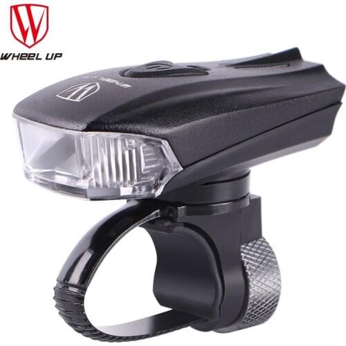 WHEEL UP LED USB Rechargeable Bike Light Front Bicycle Headlight Waterproof MTB Road Cycling Light