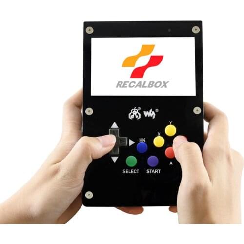 GamePi43, Portable Video Game Console Based on Raspberry Pi, 4.3inch IPS Display