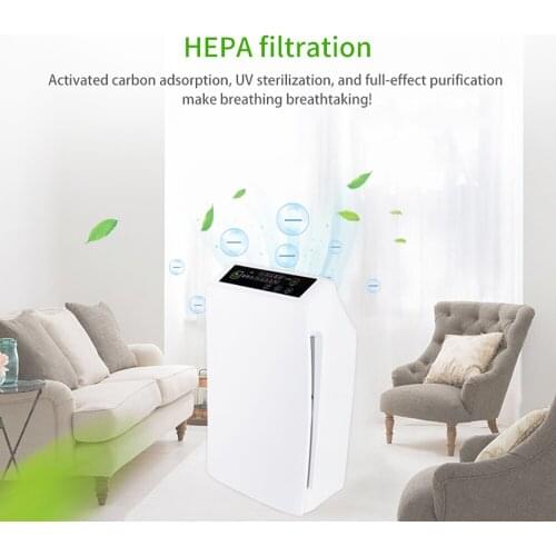 Best Choice Intelligent Air Purifier Portable Mini Small Negative Ion Room Air Purifier Hepa Filter For Home Use
