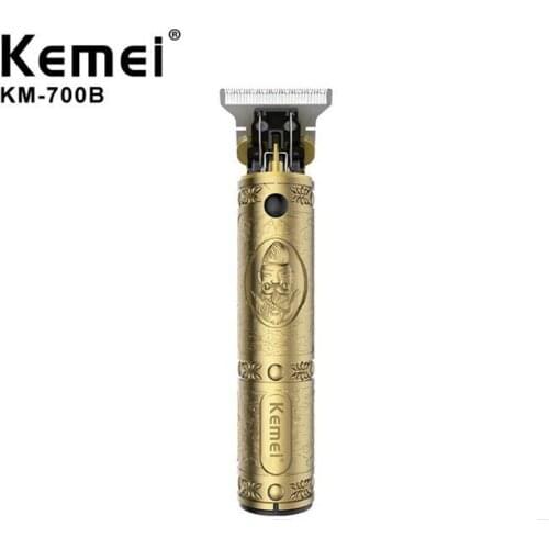 Kemei hair trimmer KM-700B USB rechargeable hair clipper oilhead clipper hair carving clipper Professional haircut machine