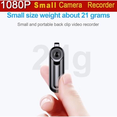 Mini Camera Full HD 1080P Secret Camcorder Video Voice Record Wearable Portable Outdoor Audio DVR Micro Cam max 128g