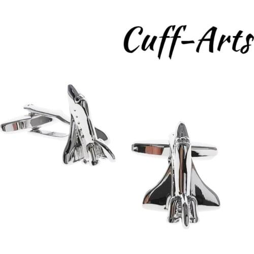 Mens Cufflinks Space Shuttle Cufflinks Gifts for Men Gemelos Les Boutons De Manchette by Cuffarts C20208