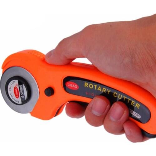 45mm Rotary Knife Cutter Set Blades Fabric Circular Quilted Premium Patchwork Leathercraft Sewing Leather Paper Cutting Tool