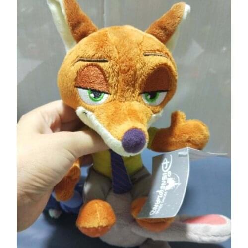 New Disney Zootopia Movie NICK WILDE FOX 8" PLUSH Doll