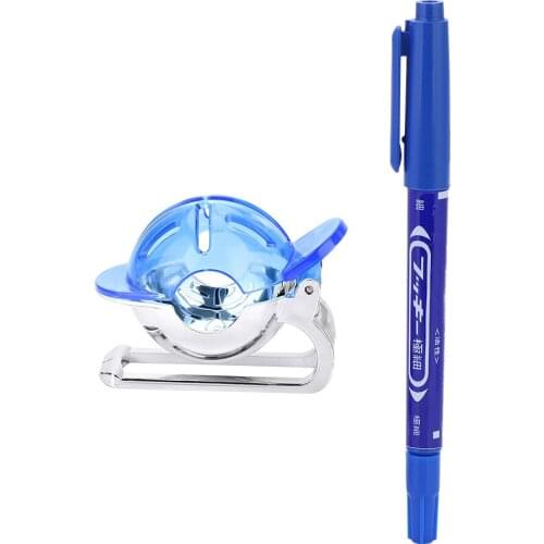 Portable Golf Ball Liner Line Marker Drawing Template Alignment Tool With Pen Accessories Golf Scribe Liner Strong Sturdy