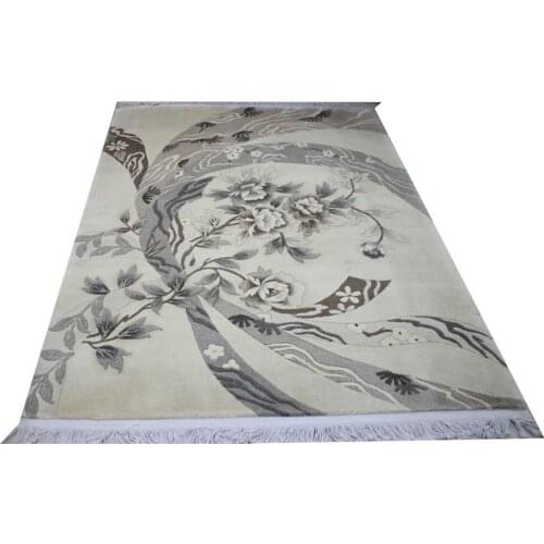 Xinjiang Hetian carpet carving style Chinese style bedroom living room carpet coffee table Y30