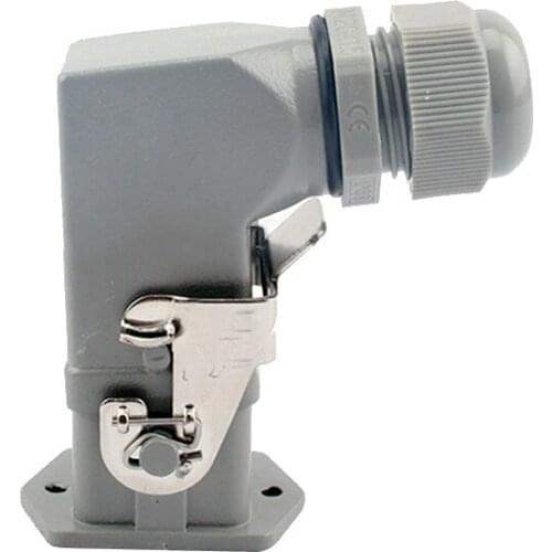 Heavy Duty Connectors HDC-HA-004-1 F/M 4+1pin 5pin 10A Industrial rectangular Aviation connector plug