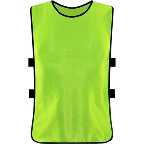 Adult Children Kid Team Sports Football Soccer Training Pinnies Jerseys Quick-dry Breathable Training Bib Vest