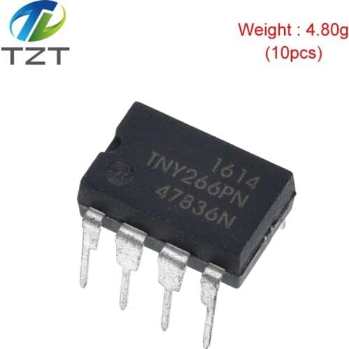 TZT 10PCS TNY266PN DIP-7 TNY266 DIP TNY266P DIP7