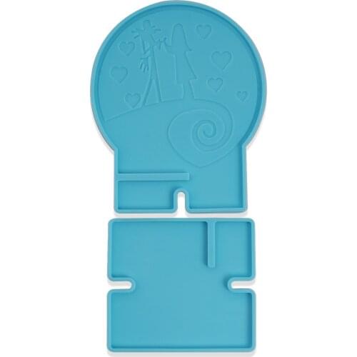 1 Set Silicone Phone/Ipad Holder Mold, Silicone Molds for Epoxy Crafts 10359251