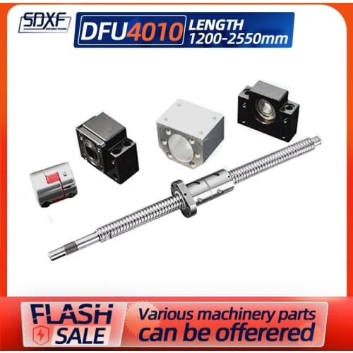 1PC ball screw double nut 1605 2005 2505 3205 3210 4005 4010 grinding nut screw set customization