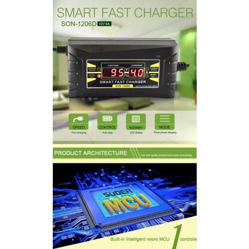 12V Car Portable Smart Car Jump Starter Box Power Bank Battery Charger