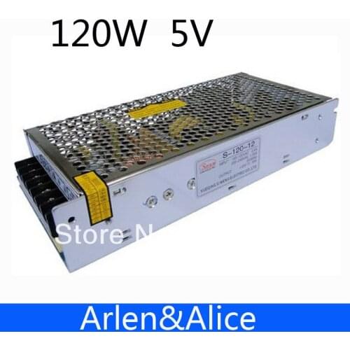 120W 5V Single Output Switching power supply for LED Strip light