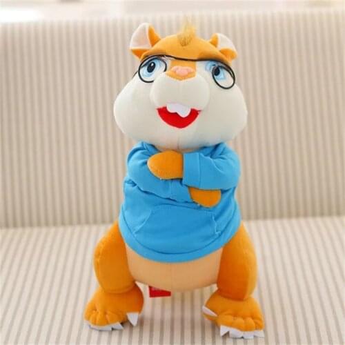 5Pcs/Lot 25CM Simon Super Cute Squirrel Mouse Baby Soft Plush Doll Toy