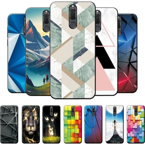 Case For Huawei Nova 2i Case Huawei Nova 2i TPU Cases Fashion Soft Silicone Cute For Huawei Nova 2i Nova2i Bumper Geometric 5.9