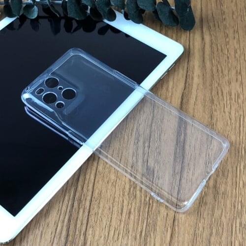 For Oppo Find X3 FindX3 Pro Neo Lite 5G Slim Crystal Clear Transparent Soft TPU Back Case Protection Skin Camera Protect Cover
