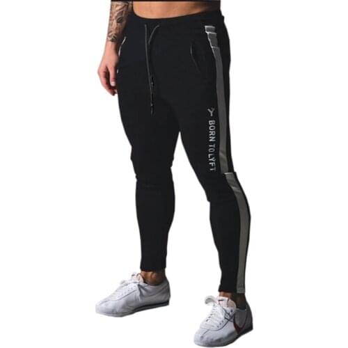 Joggers Sweatpants 2020 Streetwear Trousers Fashion Printed Muscle Sports Mens Pants 20CK06