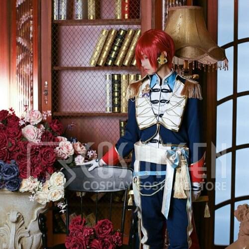 Ensemble Stars Tsukasa Suou Requiem Sword of Oaths and the Repayment Festival Cosplay Costume COSPLAYONSEN