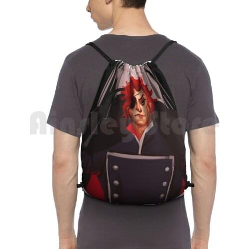 The Arcana Game : Julian Devorak Backpack Drawstring Bags Gym Bag Waterproof The Arcana Game Julian Devorak Ilya Devorak