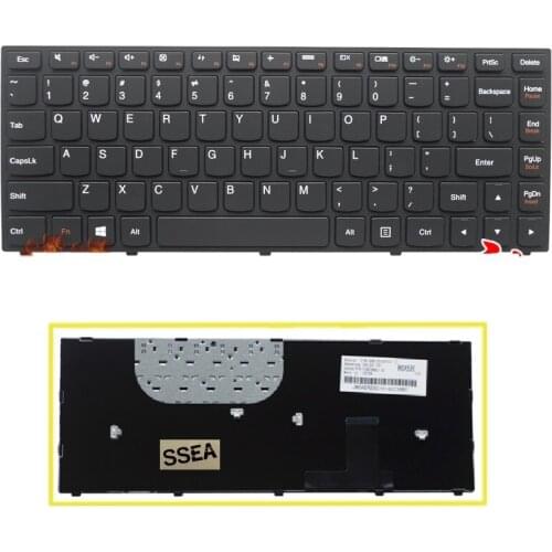 SSEA New laptop US Keyboard For LENOVO Yoga 13 YOGA13 Black Keyboard