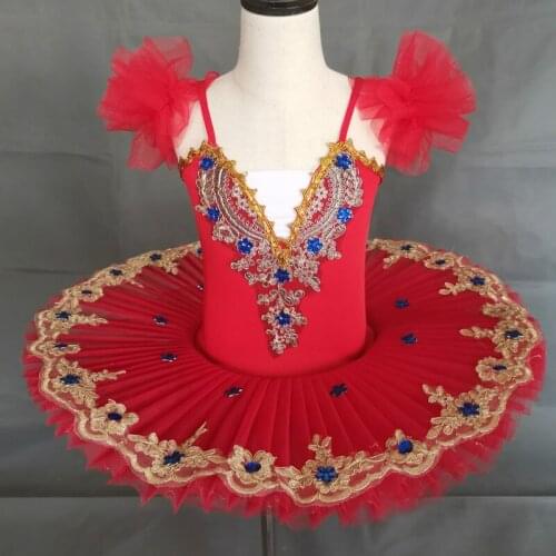 Red Ballet Tutu Professional Adult Kids Girls Tutu Ballet Women Balet Dress Toddler Girl Clothes Baby Ballerina Party Dress
