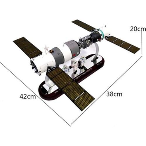 1/50 Scale Alloy Metal Diecast Shenzhou Spacecraft China Aircraft Shuttle Model Spaceship Satellite Space Ship Model Toy Collect