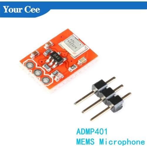 ADMP401 Module MEMS Microphone Breakout Board For Arduino DC 3.3V DIY Electronic PCB Universal With Pins