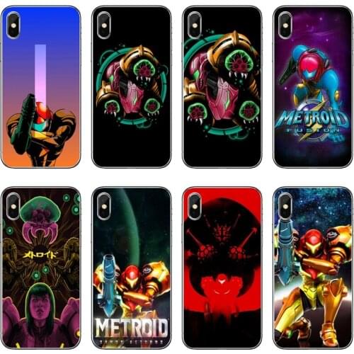 Soft Phone Case For Xiaomi Mi 9 9T CC9 CC9E 8 SE Pro A2 Lite 6X 5 4 A3 A1 Max Mix 2 3 Pocophone F1 Metroid II Samus Returns