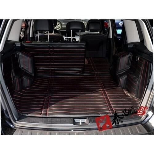 Non Slip Easy Clean Wholy Surrounded No Ordor Special Car Trunk Mats for Mercedes Benz GLK 300 Durable Waterproof Carpets