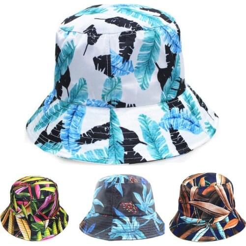 New Fashion 3D Printed Tie-dyed Fisherman Hat Womens Seasons Outdoor Travel Sunhat Mens Polyester Casual Bucket-hat for Adult