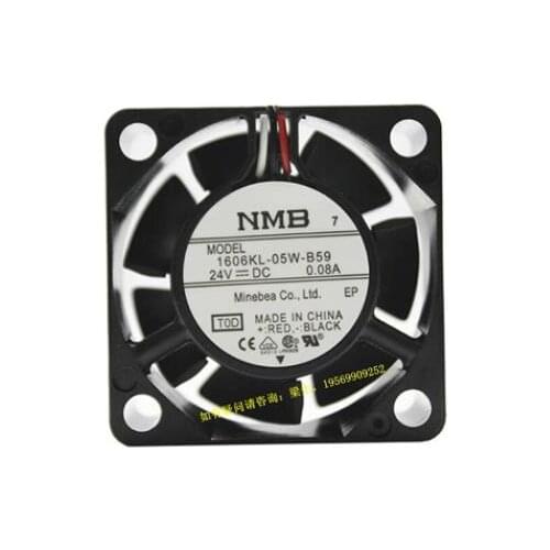 Freeshipping 1606KL-05W-B59/B50 Brand New & Original NMB4015 DC24V 0.08A Fanuc Fan Fan