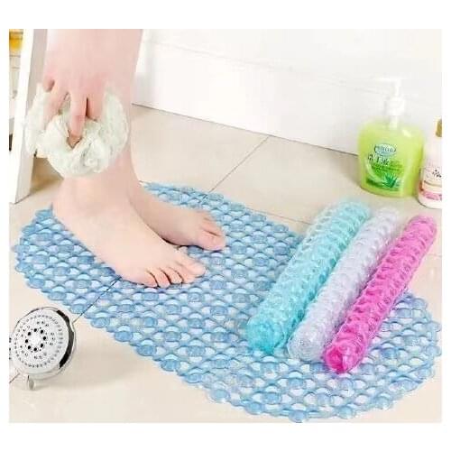 PVC Strong Non Slip Bathroom Bath Floor Shower Tub Mat Massage Pad Suction Cup Anti-slip Bathroom Kitchen Floor Toilet Mats
