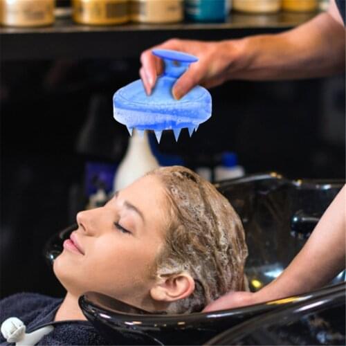 Silicone Hair Brush Handheld shampoo scalp hair massage comb bath massage brush scalp massager hair shower brush comb care tool
