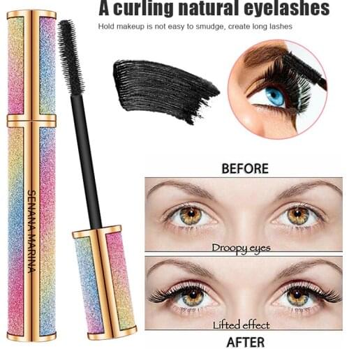 4D Waterproof Vivid Fiber Mascara Thick Lengthening Extra Long Mascara SK88